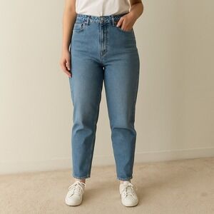 Everlane Women's Straight Leg Jeans - Light Blue